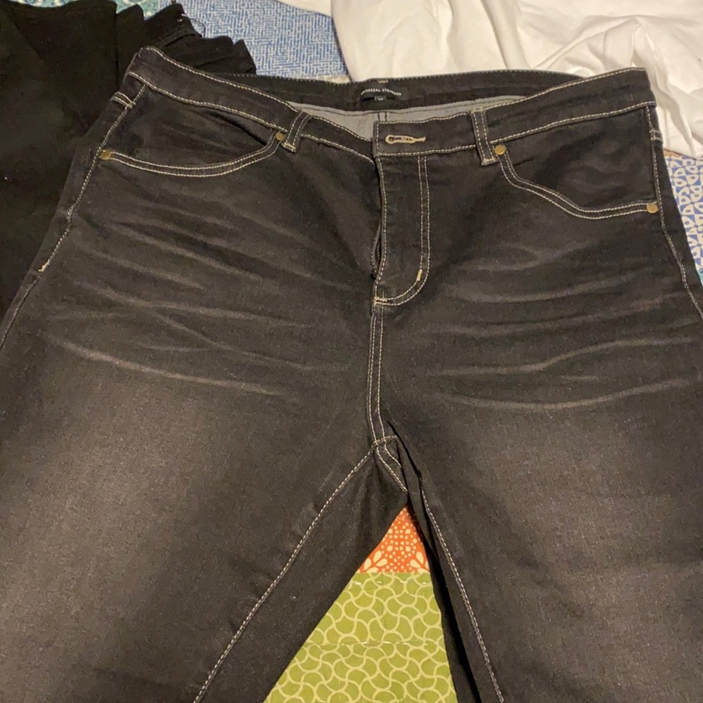 Universal Standard High Rise Seine 27 inseam Size 16